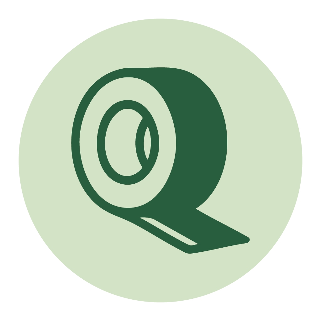 Diversi tipi di adesivo